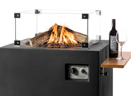 Προστατευτικό Γυαλί για Firepit Square Small