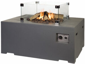 τζάκι εξωτερικού χώρου αερίου rectangular