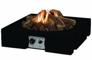 Τζάκι εξωτερικού χώρου (fire pit) Table top square